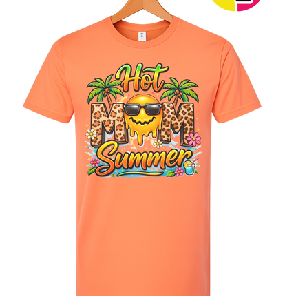 Hot Mom Summer Leopard Tee