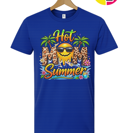 Hot Mom Summer Leopard Tee