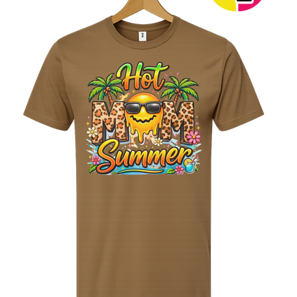 Hot Mom Summer Leopard Tee