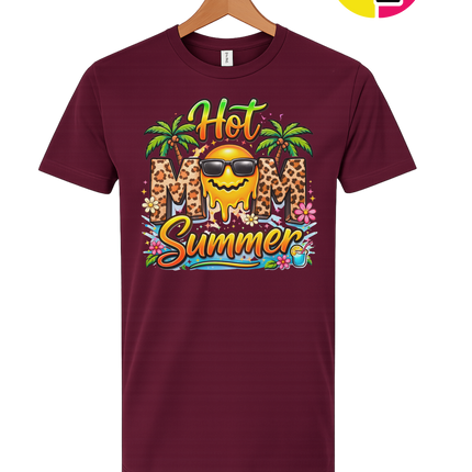 Hot Mom Summer Leopard Tee