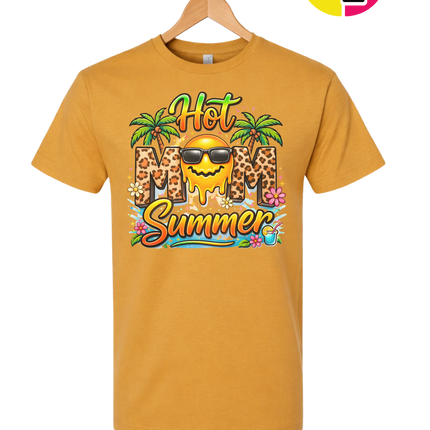 Hot Mom Summer Leopard Tee