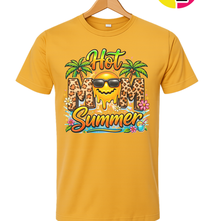 Hot Mom Summer Leopard Tee
