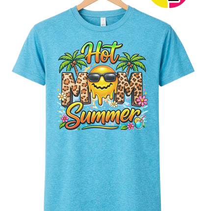 Hot Mom Summer Leopard Tee