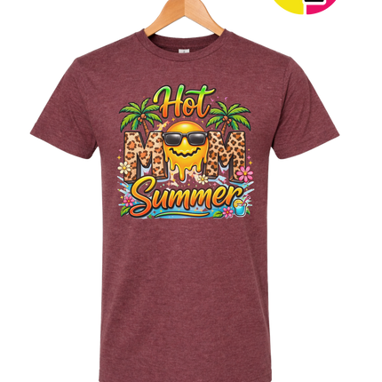 Hot Mom Summer Leopard Tee