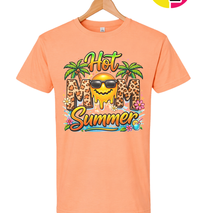 Hot Mom Summer Leopard Tee
