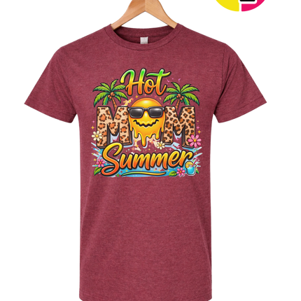 Hot Mom Summer Leopard Tee