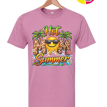 Hot Mom Summer Leopard Tee