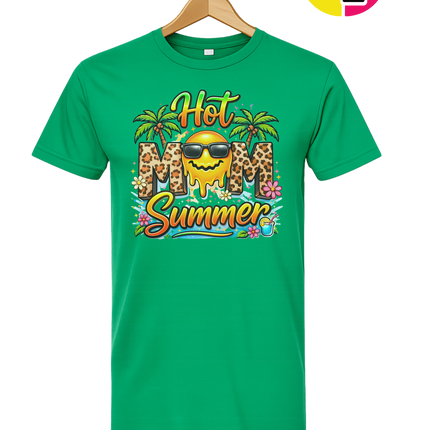 Hot Mom Summer Leopard Tee