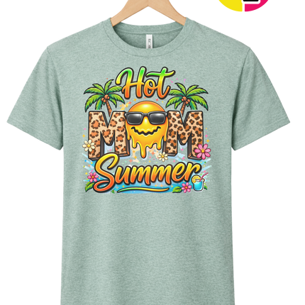Hot Mom Summer Leopard Tee
