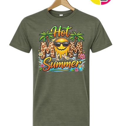 Hot Mom Summer Leopard Tee