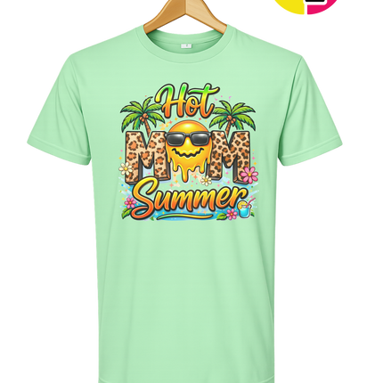 Hot Mom Summer Leopard Tee
