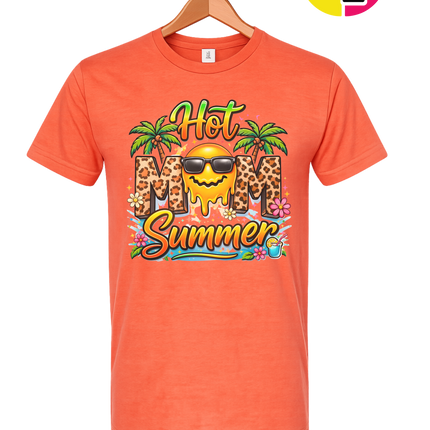 Hot Mom Summer Leopard Tee