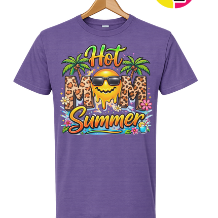 Hot Mom Summer Leopard Tee