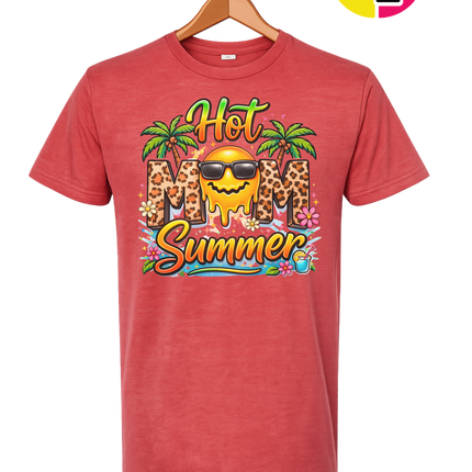 Hot Mom Summer Leopard Tee