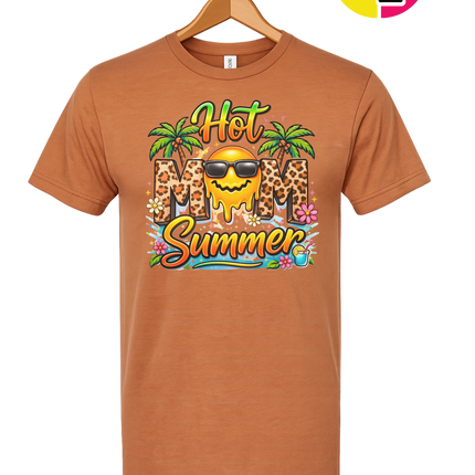 Hot Mom Summer Leopard Tee