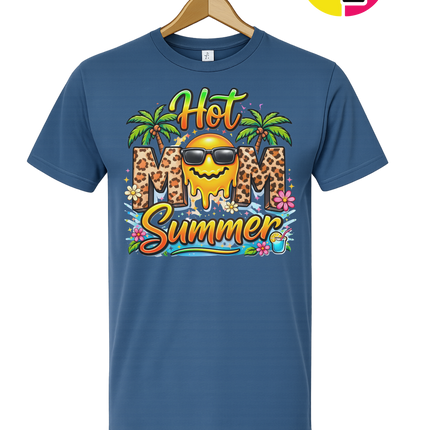 Hot Mom Summer Leopard Tee