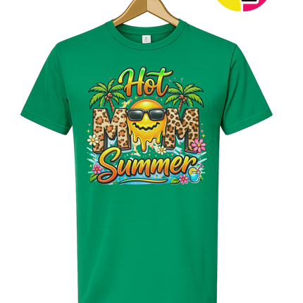 Hot Mom Summer Leopard Tee