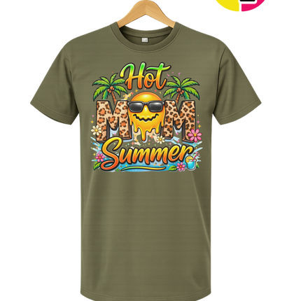 Hot Mom Summer Leopard Tee