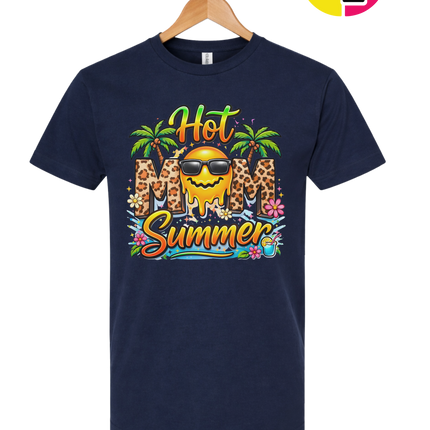 Hot Mom Summer Leopard Tee