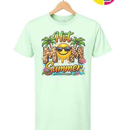 Hot Mom Summer Leopard Tee