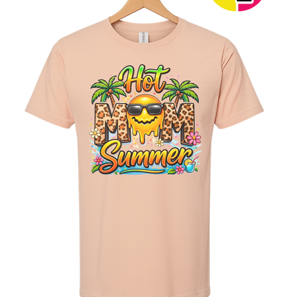 Hot Mom Summer Leopard Tee