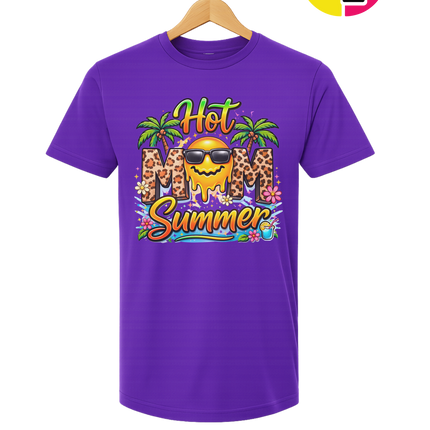 Hot Mom Summer Leopard Tee