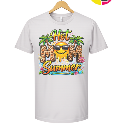 Hot Mom Summer Leopard Tee