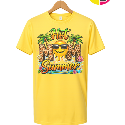 Hot Mom Summer Leopard Tee