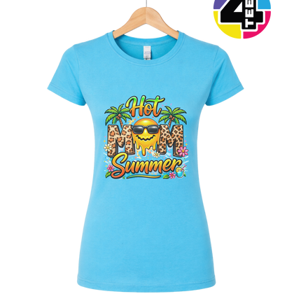 Hot Mom Summer Leopard Women's Tee