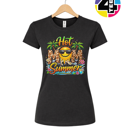 Hot Mom Summer Leopard Women's Tee