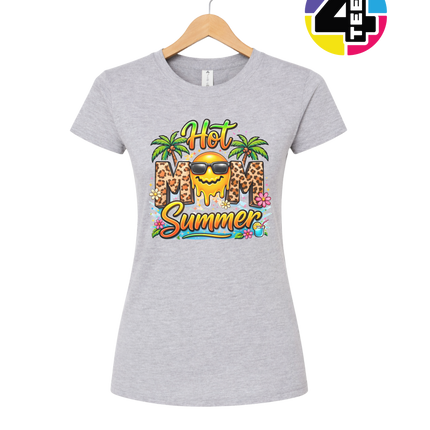 Hot Mom Summer Leopard Women's Tee