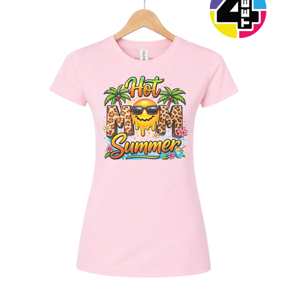 Hot Mom Summer Leopard Women's Tee