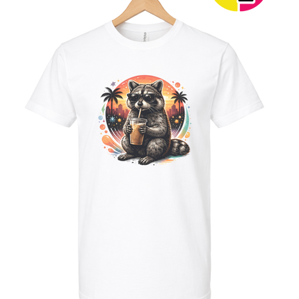 Raccoon Cool Summer Tee