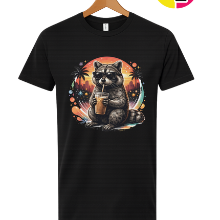 Raccoon Cool Summer Tee