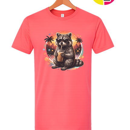 Raccoon Cool Summer Tee