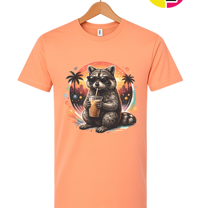 Raccoon Cool Summer Tee