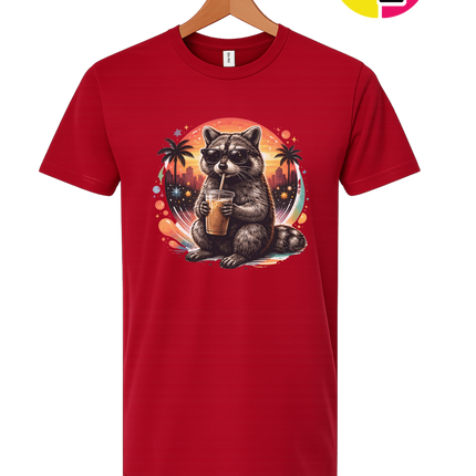 Raccoon Cool Summer Tee