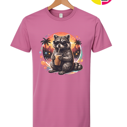 Raccoon Cool Summer Tee