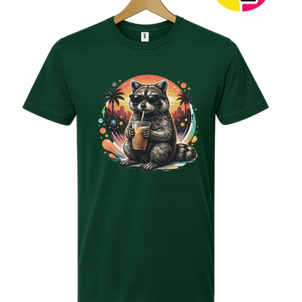 Raccoon Cool Summer Tee