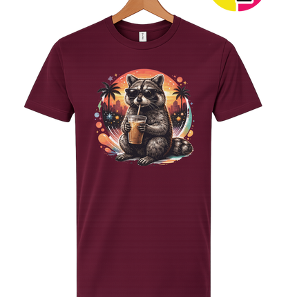 Raccoon Cool Summer Tee