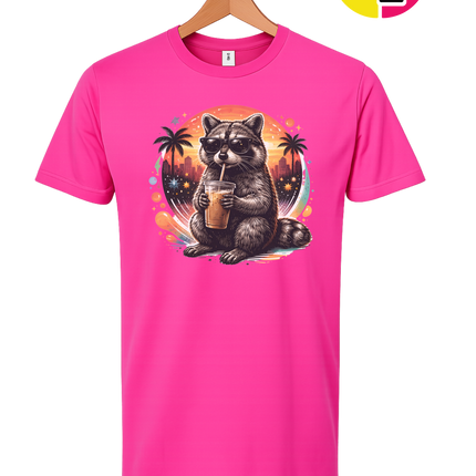 Raccoon Cool Summer Tee
