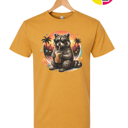 Raccoon Cool Summer Tee