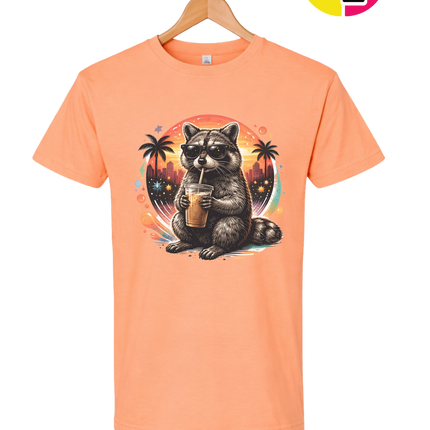 Raccoon Cool Summer Tee