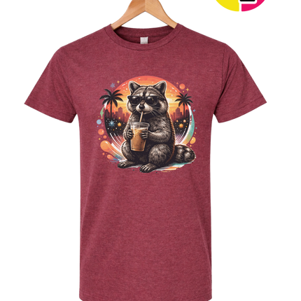 Raccoon Cool Summer Tee