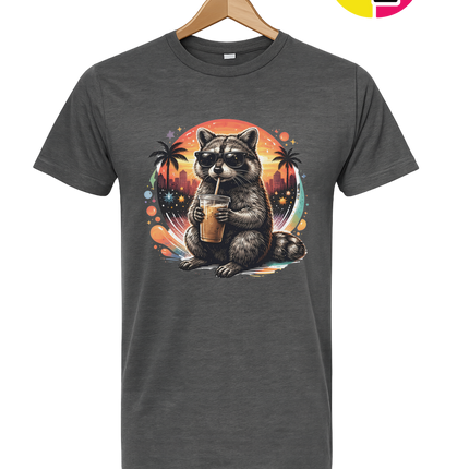 Raccoon Cool Summer Tee