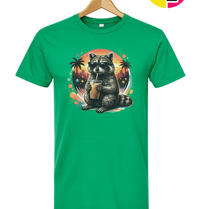 Raccoon Cool Summer Tee