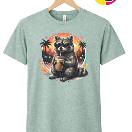 Raccoon Cool Summer Tee