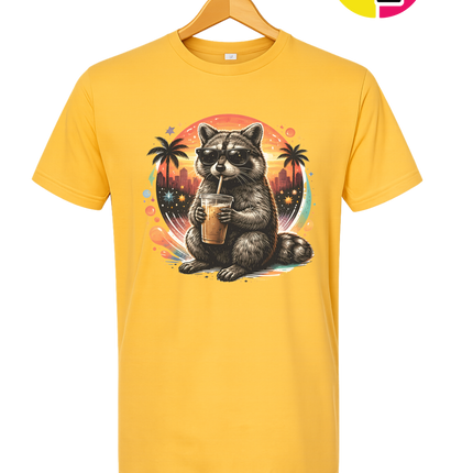 Raccoon Cool Summer Tee