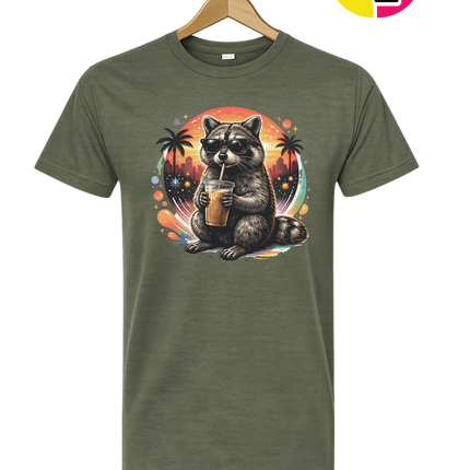 Raccoon Cool Summer Tee