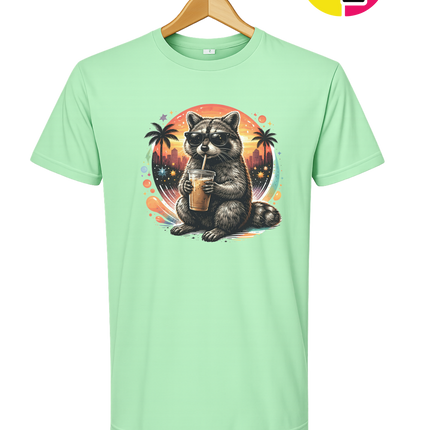 Raccoon Cool Summer Tee